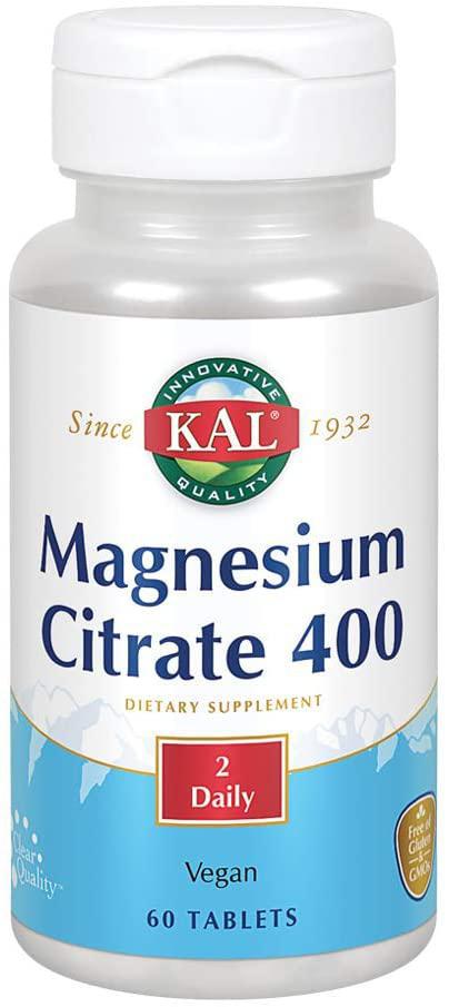 KAL MAGNESIUM CITRATE 400 60 TB – Mary's Health Foods