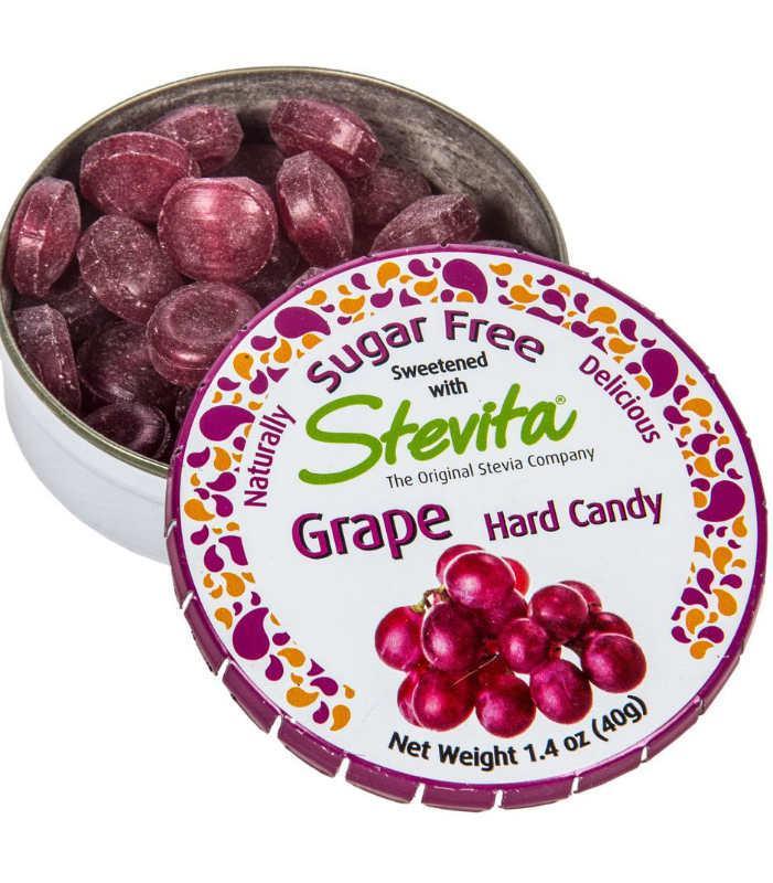 STEVITA NATURALS GRAPE HARD CANDY 1.4OZ Mary's Health Foods