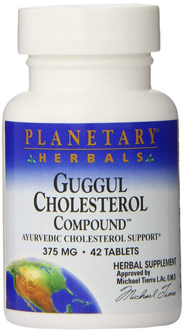PLANETARY GUGGUL CHOLESTEROL COMPOUND  42 TABS