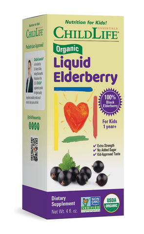 CHILD LIFE ORGANIC ELDERBERRY 4OZ