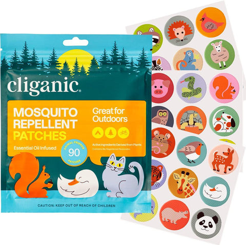 Cliganic Repellent Patches Kids, 90 EA.