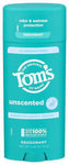 TOMS OF MAINE UNSCENTED DEODORANT