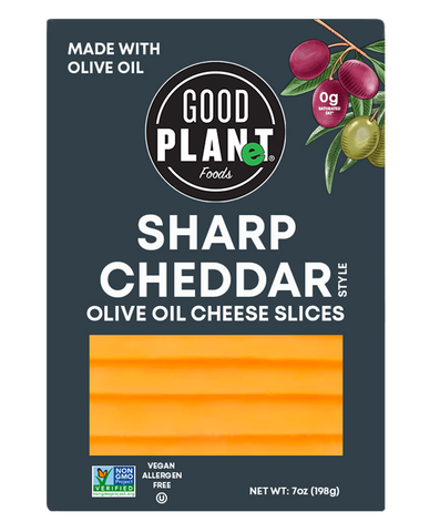 GOOD PLANET CHEESE CHEDDAR OLIVE OIL 7OZ