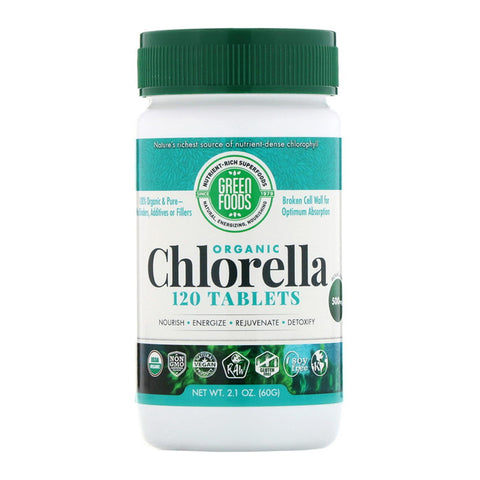 GREEN FOODS CHLORELLA 120 TABS