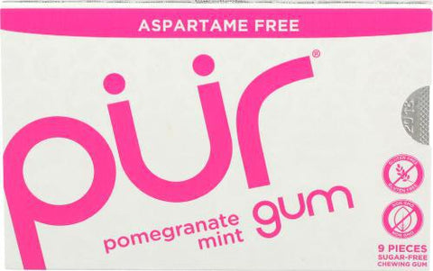 PUR GUM POMEGRANATE MINT