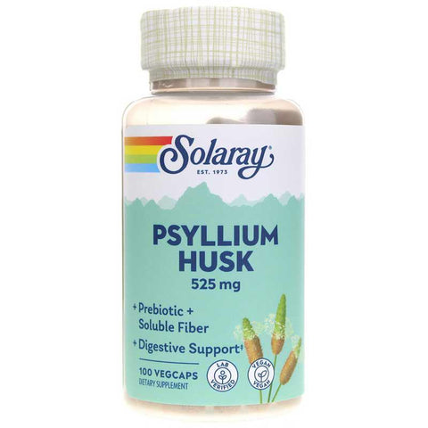 SOLARAY PSYLLIUM HUSK 525MG 100VC