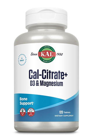 KAL CAL-CITRATE+D3&MAG 120 TAB