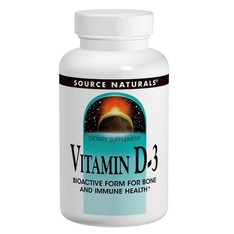 SOURCE NATURALS VIT D 1000 IU 100 TABS