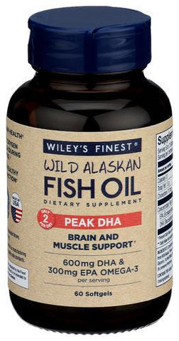 WILEYS FINEST MEGA DHA EPA PEAK 60SG