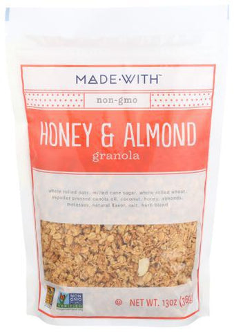 MADE WITH GRANOLA HONEY ALMOND 13OZ