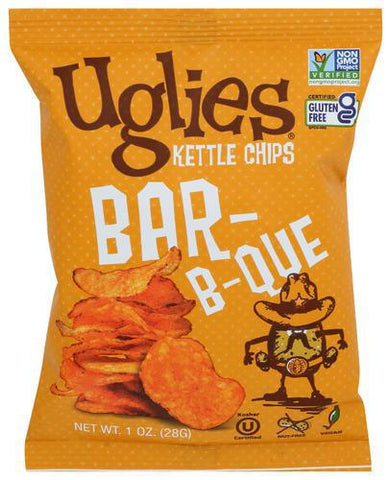 UGLIES BAR B Q CHIPS 1OZ