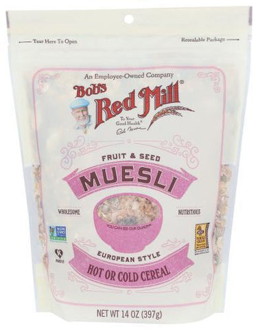 BOBS RED MILL CEREAL MUESLI FRUIT