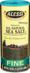 ALESSI ALL NATURAL SEA SALT FINE  24OZ