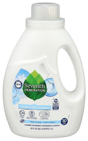 SEVENTH GENERATION DETERGENT LIQU LAUNDRY 45OZ
