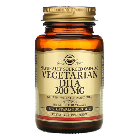 SOLGAR VEGETARIAN DHA 200MG 50VC