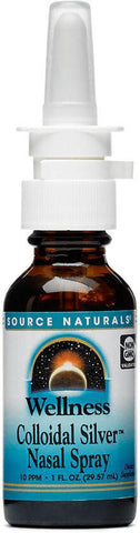 SOURCE NATURALS WELLNESS COLLOIDAL SILVER NASAL SPRAY