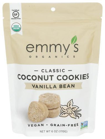 EMMYSORG COOKIES COCONUT VANILLA 6OZ