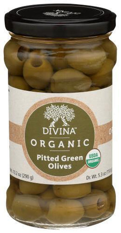 DIVINA OLIVE GREEN PTD ORG 5.30OZ