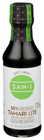 SAN J SAUCE SOY TAMARI LITE GF 10OZ