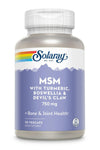 SOLARAY MSM W TURMERIC 90 VC