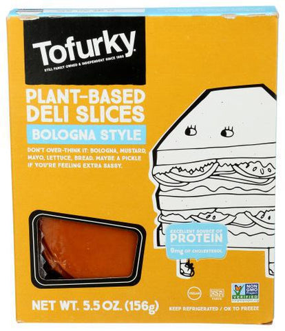 TOFURKY MEATLESS BOLOGNA DELI 5.50OZ