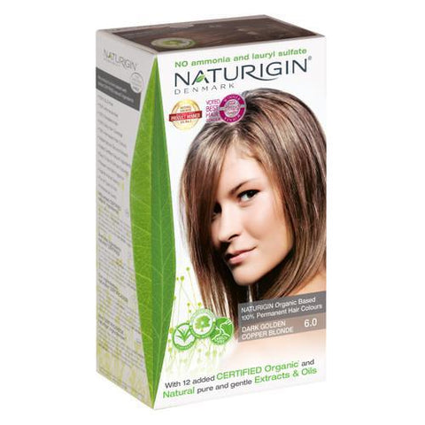 NATURIGIN PERMANENT HAIR COLOR 6.0