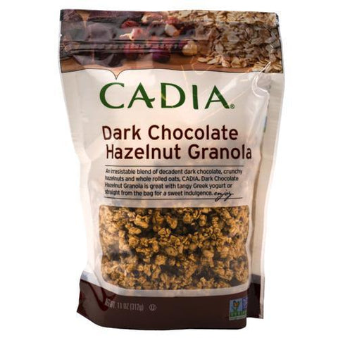 CADIA DARK CHOCOLATE HAZELNUT GRANOLA