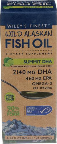 WILEYS FINEST WILD ALASKAN FISH OIL 4.23OZ