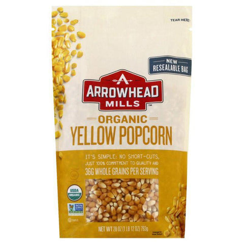 AM GRAIN POPCORN YELLOW ORG 28 OZ