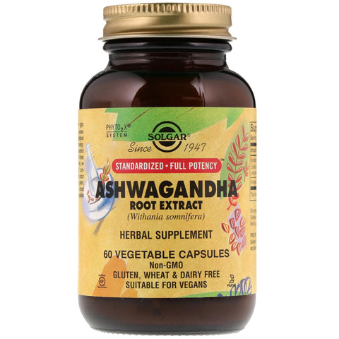 SOLGAR ASHWAGANDA ROOT EXTRACT