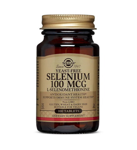 SOLGAR SELENIUM. 100 TB