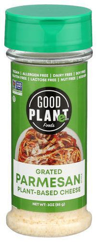 GOOD PLANET GRATED PARMESAN PLANT BASED 3OZ