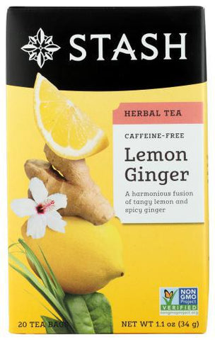 STASH LEMON GINGER TEA