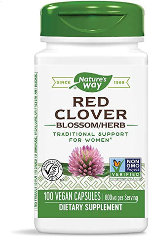 NWAY RED CLOVER BLOSSOMS 800MG 10VEG CAPS