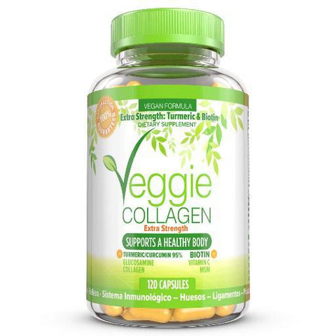 VEGGIE COLLAGEN EXTRA STRENGTH 120 CAPS