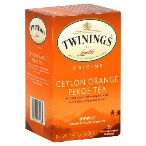 TWINNGS CEYLN ORNGE PEKOE 20BAG