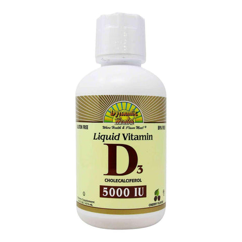 DYNAMIC HEALTH LIQUID VITAMIN D 5000IU 16OZ