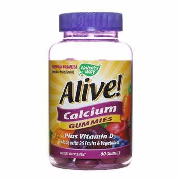 NWAY ALIVE CLCM+D 60 GUMMIES