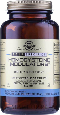 SOLGAR HOMOCYSTEINE MODULATORS 120VC