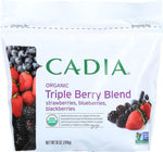 CADIA FRUIT BLEND TRIPLE BERRY ORG. 10OZ