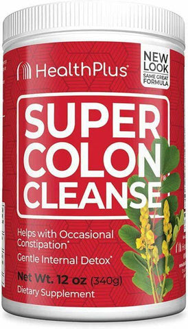 HEALTH PLUS SUPER COLON CLEANSE POWDER 12OZ