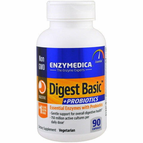 ENZYMEDICA DIGEST BASIC + PROBIOTICS 90 CAPS