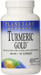 PLANETARY HERBALS TURMERIC GOLD 60 CAPS