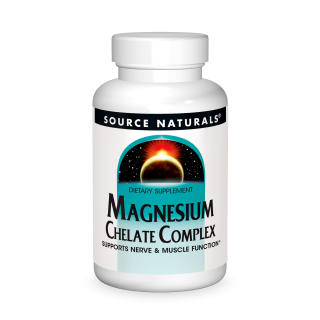 SOURCE NATURALS MAGNESIUM CHELATE COMPLEX 100MG