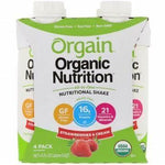 ORGAIN STRAWBERRY 4PACK PROTEIN 44OZ