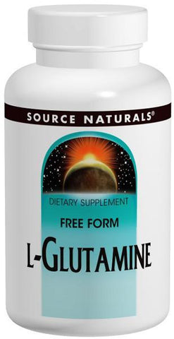 SOURCE NATURALS L GLUTAMINE 500MG