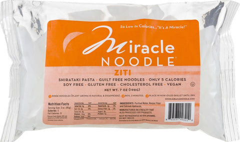 MIRACLE NOODLE NOODLE ZITI 7 OZ