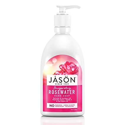 JASON HAND SOAP ROSE WATER 16OZ