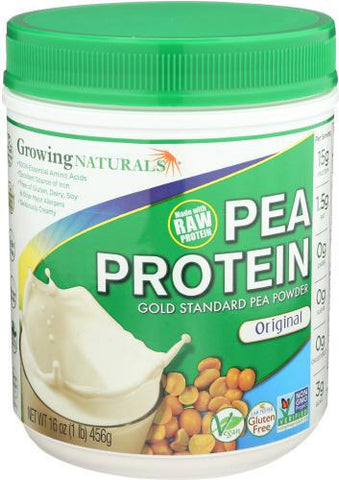 GROWING NATURALS PEA PROTEIN 1LB