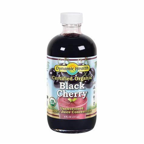 DYNAMIC HEALTH BLACK CHERRY CONCENTRATE JUICE 8OZ
